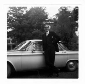 Tom Michael as a young minister in New York.