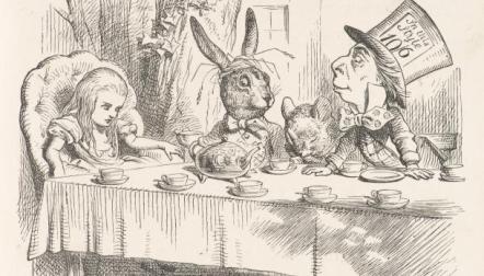 mad hatter tea party tenniel